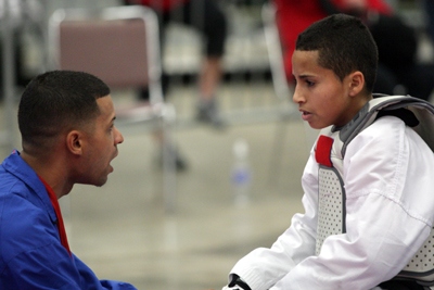 Taekwondo Coach Player Landscape